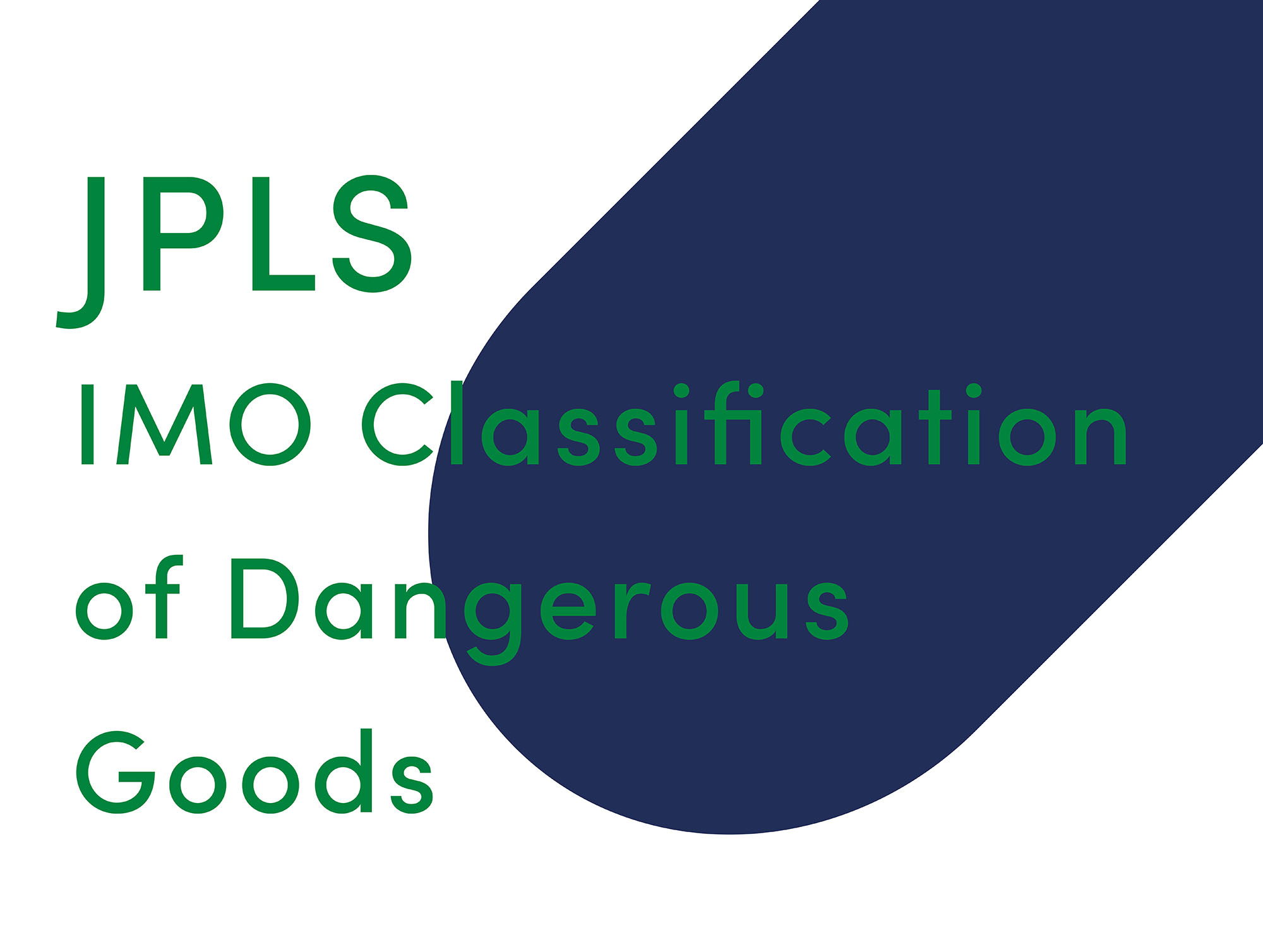 IMO Classification of Dangerous Goods